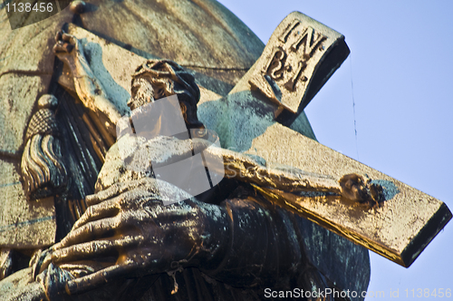 Image of Statue at the Charles bridge