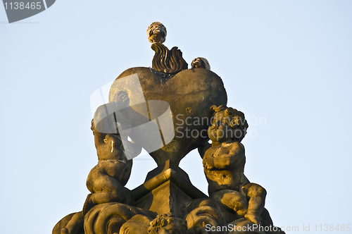 Image of Statue at the Charles bridge
