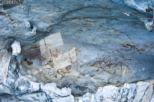 Image of Rock painting of Khao Khien