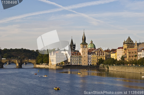 Image of Prague and the Vltava