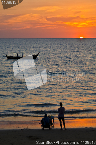 Image of Sunset in Khao Lak