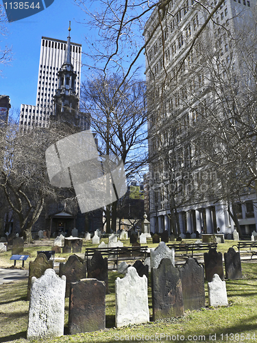 Image of Cemetery in Downtown Manhattan