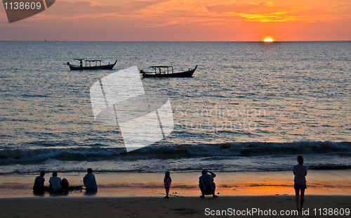 Image of Sunset in Khao Lak