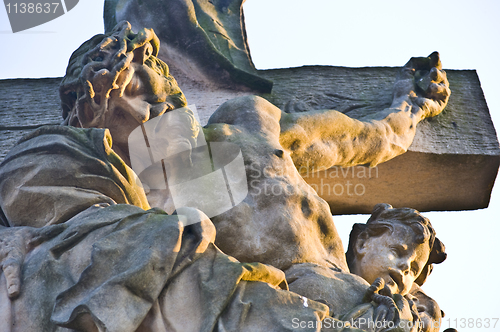 Image of Statue at the Charles bridge
