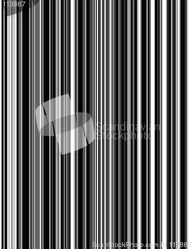 Image of Grey Pinstripes
