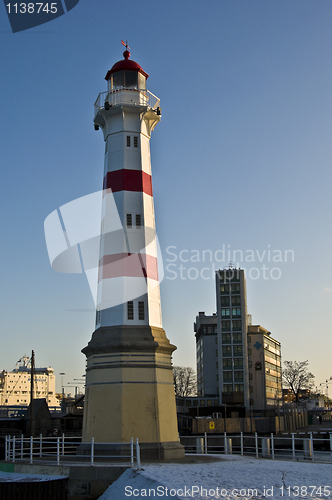 Image of Red lighthouse
