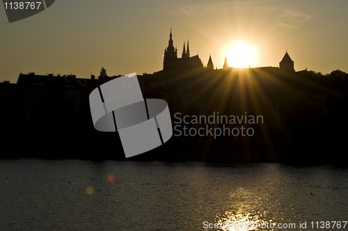 Image of Sunset in Prague