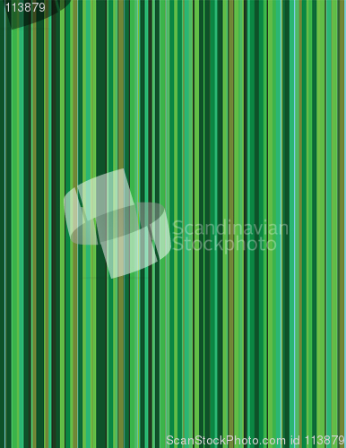 Image of Green Pinstripe Background