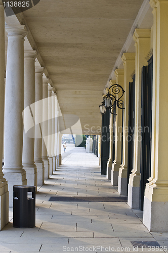 Image of Colonnade in Schoenbrunn