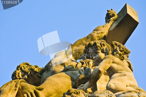 Image of Statue at the Charles bridge