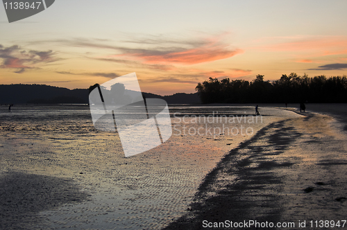 Image of Sunset at the Andaman Sea