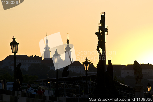 Image of Sunset in Prague