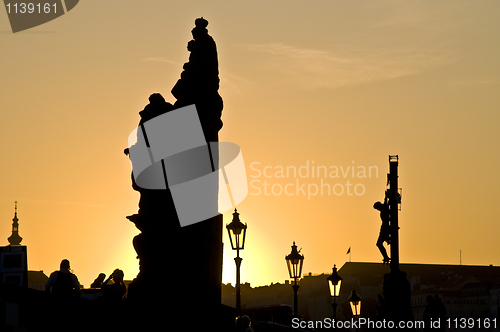 Image of Sunset in Prague
