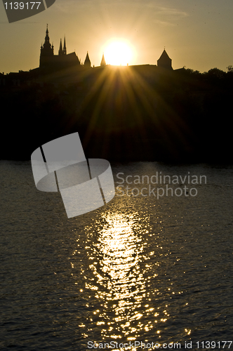 Image of Sunset in Prague