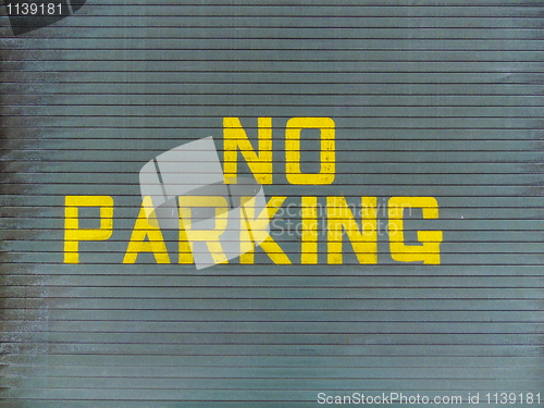 Image of No parking