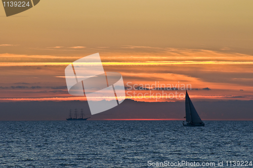 Image of Sailing into the sun