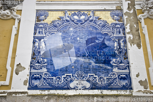 Image of Blue tiles