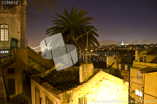 Image of Lisbon at night
