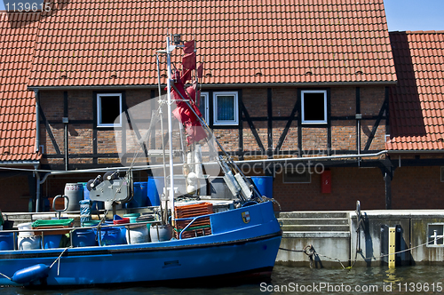 Image of harbor of Wismar