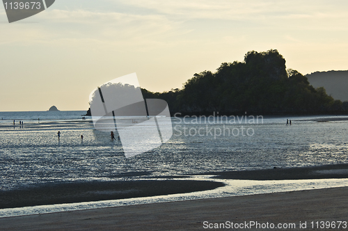 Image of Sunset at the Andaman Sea