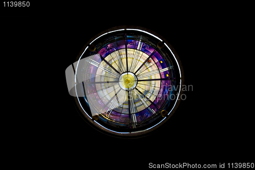 Image of colorful church window