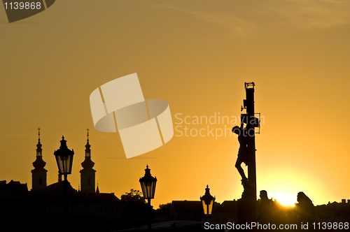 Image of Sunset in Prague