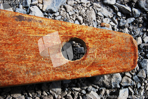 Image of Rusty tool