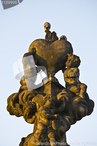 Image of Statue at the Charles bridge