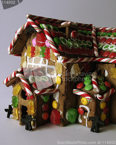 Image of Ginger Bread House Detail