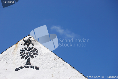 Image of Painted gable