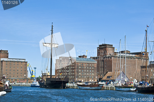 Image of harbor of Wismar