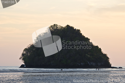 Image of Sunset at the Andaman Sea