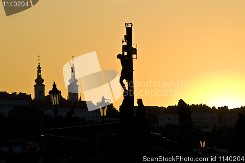 Image of Sunset in Prague