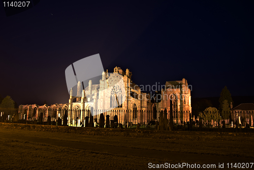 Image of Melrose abbey