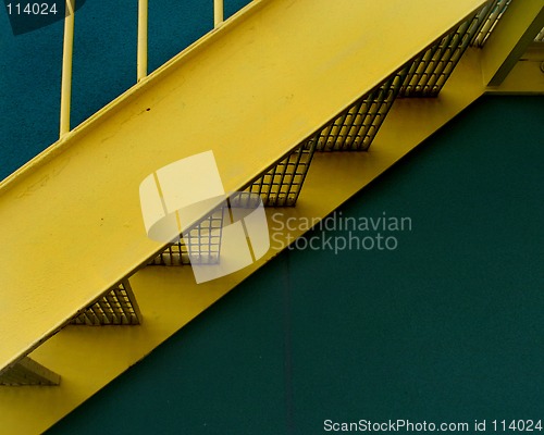 Image of Yellow Staircase