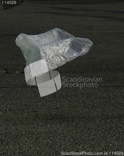 Image of Plastic Bag Floating