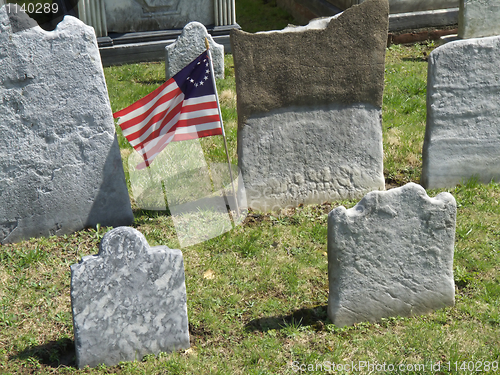 Image of American cemetery