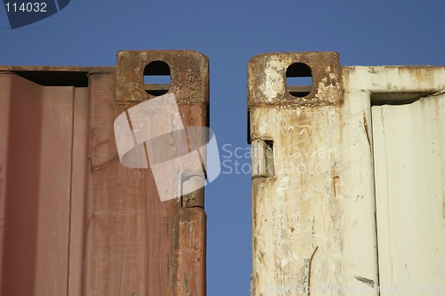Image of Shipping Container Detail