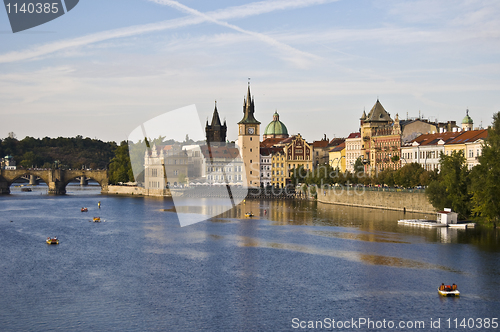 Image of Prague and the Vltava