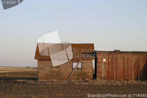 Image of Old Abandoned Farm Granery