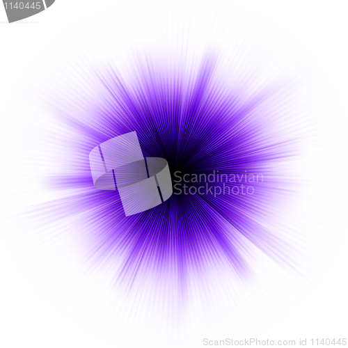 Image of An abstract burst on white. EPS 8