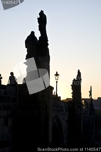 Image of Sunset in Prague