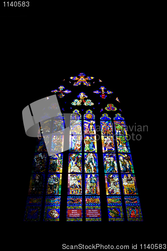 Image of Stained glass window
