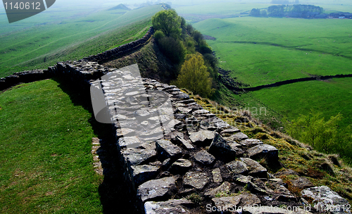 Image of Hadrian's wall