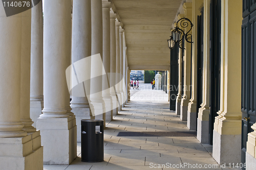 Image of Colonnade in Schoenbrunn