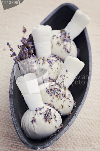 Image of lavender massage stamps