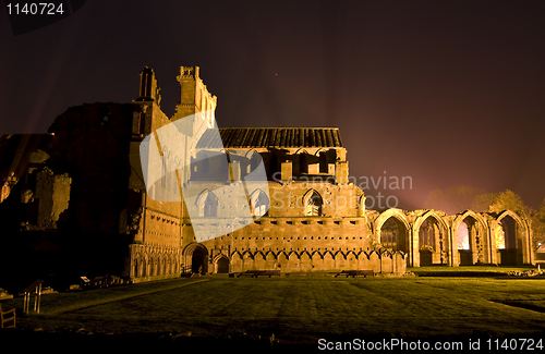 Image of Melrose abbey