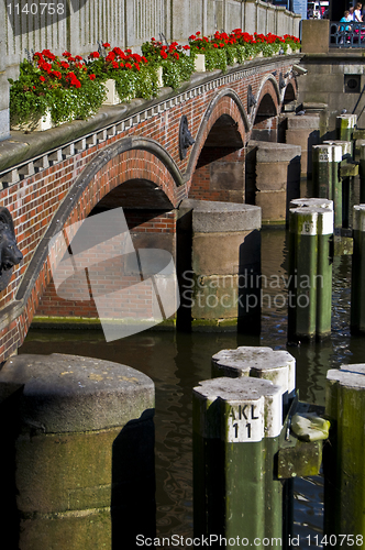 Image of Bridge with flowers