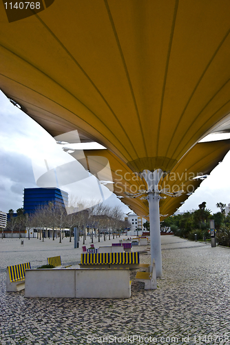 Image of Yellow roofs