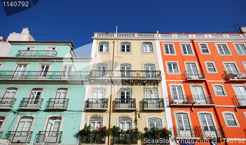 Image of Colorful buildings